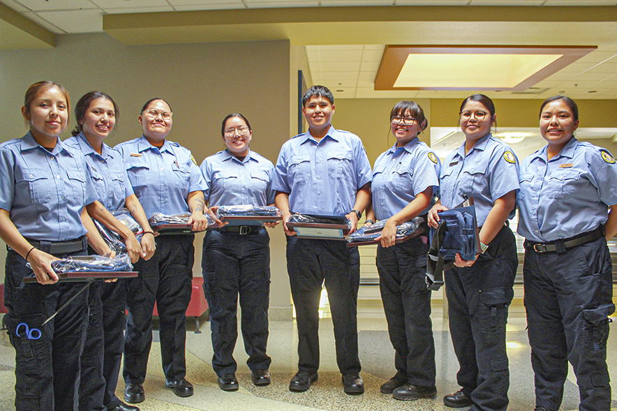 Eight new EMTs join Navajo Nation Emergency Medical Services
