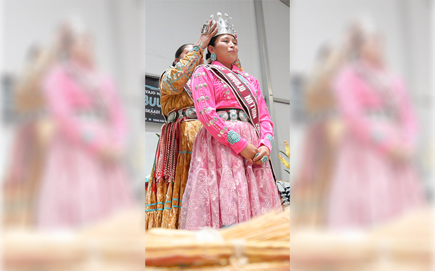 Camille Uentillie crowned 2025-26 Miss Navajo Nation
