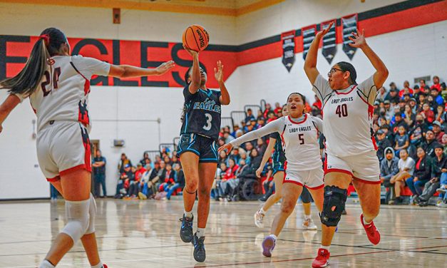 Top-ranked Navajo Prep girls rally for 41-36 win over No. 3 Crownpoint