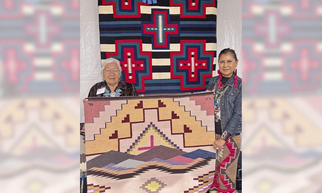Ganado mother and daughter weavers partner on rug line debuting at Heard Museum
