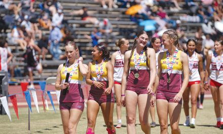 Lady Lynx reset school record in 4×200 relay race with state title win