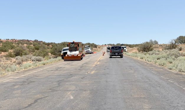 SR 98 southeast of Page down to one lane starting Monday