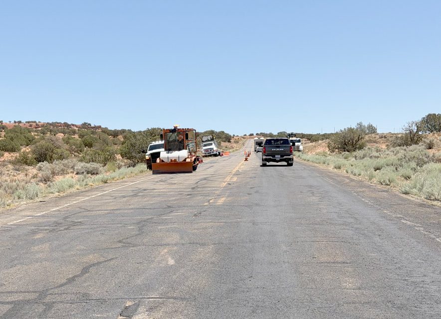 SR 98 southeast of Page down to one lane starting Monday