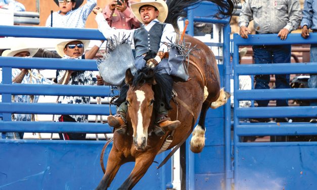 Double winner: Dulce bareback rider Jesse Wager wins Gallup Lions Club Rodeo