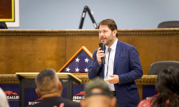 In Tuba City, Gallego says feds are failing Navajo veterans